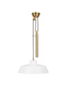 Elstead CANDOR Wisząca E27 1x60W Biały FE-CANDOR-P