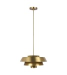 Lampy wiszące - Elstead BRISBIN Wisząca E27 1x60W Mosiądz FE-BRISBIN-BB - product 1