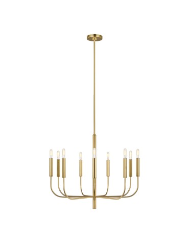 Elstead BRIANNA Żyrandol E14 9x60W Mosiądz FE-BRIANNA9-BB