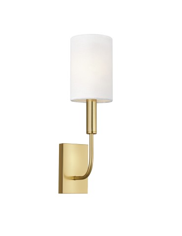 Elstead BRIANNA Kinkiet E14 1x60W Mosiądz FE-BRIANNA1-BB