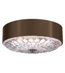 Lampy sufitowe - Elstead BOTANIC Plafon E27 3x60W Mosiądz FE-BOTANIC-F-M - produkt 1