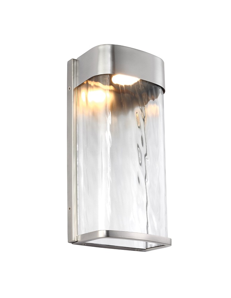 Kinkiety zewnętrzne - Elstead BENNIE Kinkiet LED 1x14W IP44 Grafitowy FE-BENNIE-L-PBS - produkt kolory-swiatla.pl 1