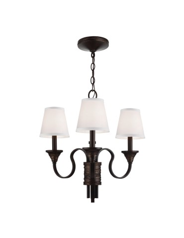 Elstead ARBOR CREEK Żyrandol E14 3x60W Brązowy FE-ARBOR-CREEK3