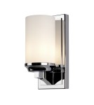 Kinkiety łazienkowe - Elstead AMALIA Kinkiet G9 1x3W IP44 Chrom FE-AMALIA1-SBATH - product 1
