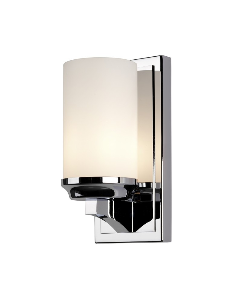 Kinkiety łazienkowe - Elstead AMALIA Kinkiet G9 1x3W IP44 Chrom FE-AMALIA1-SBATH - produkt kolory-swiatla.pl 1