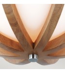 Lampy sufitowe - Elstead ALLIER Plafon E27 2x60W Brązowy/Stalowy FE-ALLIER-F-LW - produkt 2
