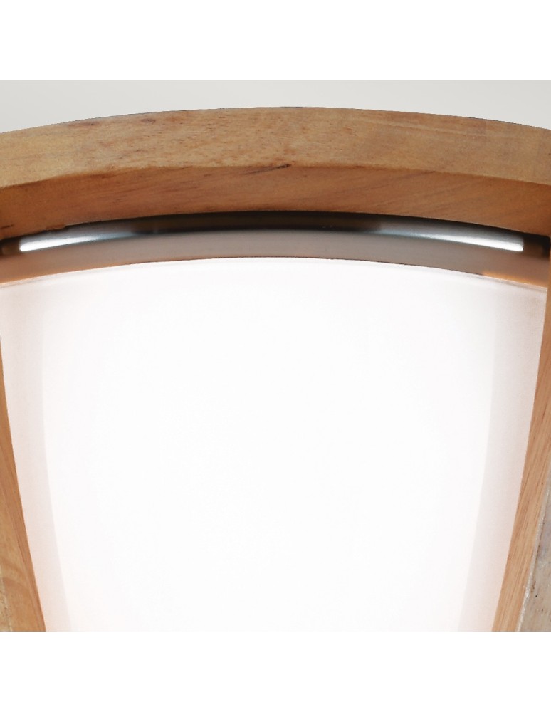 Lampy sufitowe - Elstead ALLIER Plafon E27 2x60W Brązowy/Stalowy FE-ALLIER-F-LW - produkt kolory-swiatla.pl 4