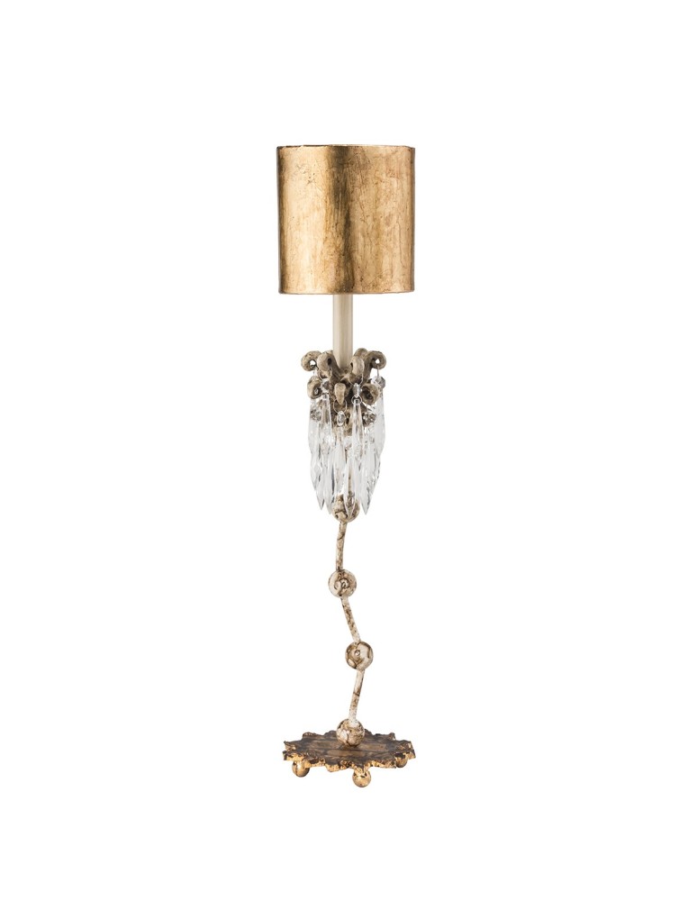 Lampy stołowe - Elstead VENETIAN Lampa Stołowa E14 1x60W Beżowy/Złoty FB-VENETIAN-TL - produkt kolory-swiatla.pl 1