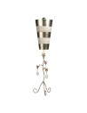 Elstead TIVOLI Lampa Stołowa E27 1x60W Srebrny/Kremowy FB-TIVOLI-TL-SV