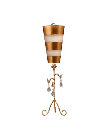 Elstead TIVOLI Lampa Stołowa E27 1x60W Złoty/Kremowy FB-TIVOLI-TL-GD