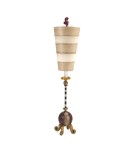 Lampy stołowe - Elstead LE CIRQUE Lampa Stołowa E27 1x60W Kremowy/Złoty FB-LE-CIRQUE-TL - produkt 1