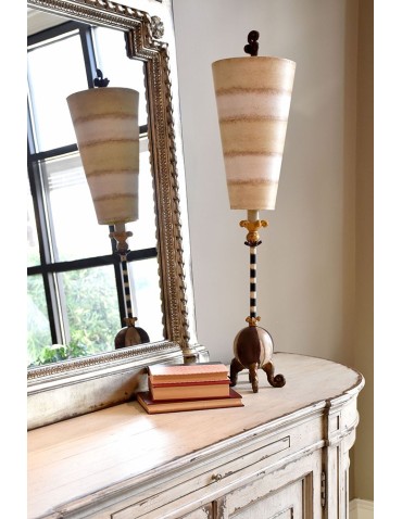 Elstead LE CIRQUE Lampa Stołowa E27 1x60W Kremowy/Złoty FB-LE-CIRQUE-TL - produkt 2