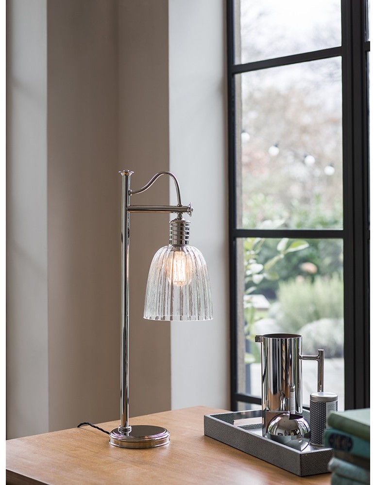 Elstead DOUILLE Lampa Stołowa E27 1x60W Nikiel DOUILLE-TL-PN