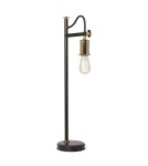 Lampy stołowe loftowe - industrialne - Elstead DOUILLE Lampa Stołowa E27 1x60W Czarny/Mosiądz DOUILLE-TL-BPB - product 1