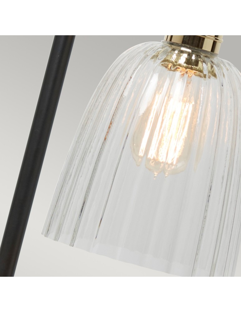 Lampy stołowe loftowe - industrialne - Elstead DOUILLE Lampa Stołowa E27 1x60W Czarny/Mosiądz DOUILLE-TL-BPB - product kolory-swiatla.pl 3