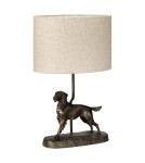 Lampy stołowe z abażurem - Elstead RUFUS Lampa Stołowa E27 1x40W Brązowy DL-RUFUS-TL - produkt 2