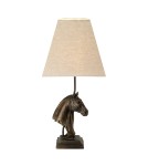 Lampy stołowe z abażurem - Elstead ECLIPSE Lampa Stołowa E27 1x40W Brązowy DL-ECLIPSE-TL - product 1