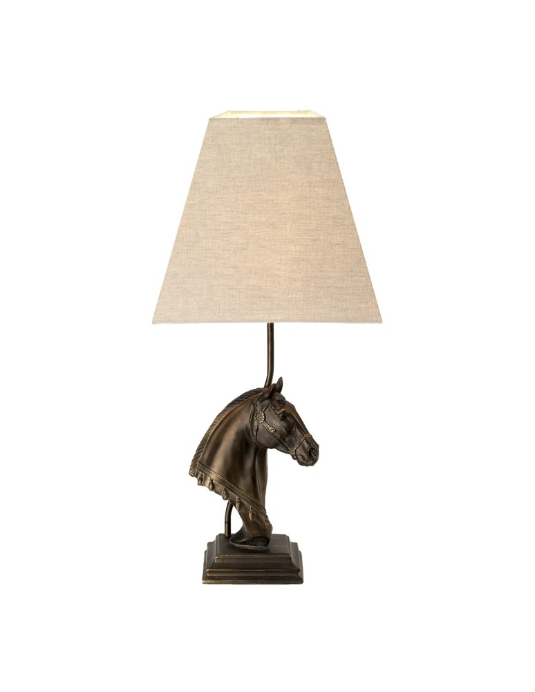 Lampy stołowe z abażurem - Elstead ECLIPSE Lampa Stołowa E27 1x40W Brązowy DL-ECLIPSE-TL - produkt kolory-swiatla.pl 1