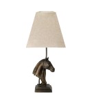 Lampy stołowe z abażurem - Elstead ECLIPSE Lampa Stołowa E27 1x40W Brązowy DL-ECLIPSE-TL - product 2