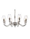 Elstead ARMAND Żyrandol E14 8x40W Stalowy DL-ARMAND8-PN