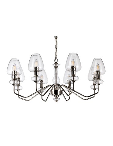 Elstead ARMAND Żyrandol E14 8x40W Stalowy DL-ARMAND8-PN - produkt 2