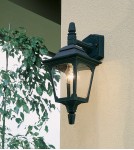 Kinkiety zewnętrzne - Elstead CHAPEL Kinkiet E27 1x100W IP44 Czarny CPM2-BLACK - product 2