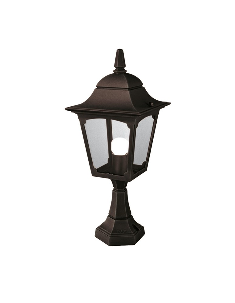 Lampy ogrodowe stojące - Elstead CHAPEL Stojąca Zewnętrzna E27 1x100W IP44 Czarny CP4-BLACK - produkt kolory-swiatla.pl 1