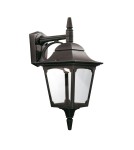 Kinkiety zewnętrzne - Elstead CHAPEL Kinkiet E27 1x100W IP44 Czarny CP2-BLACK - produkt 1