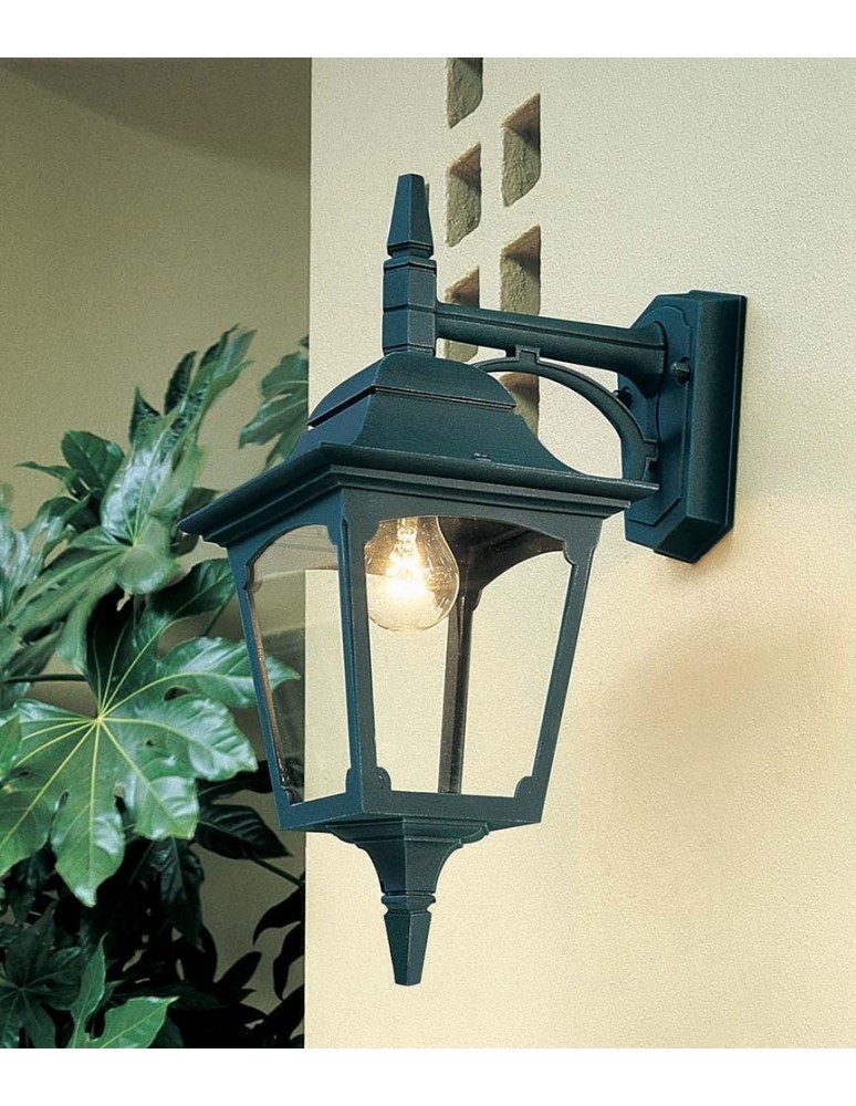 Kinkiety zewnętrzne - Elstead CHAPEL Kinkiet E27 1x100W IP44 Czarny CP2-BLACK - produkt kolory-swiatla.pl 2