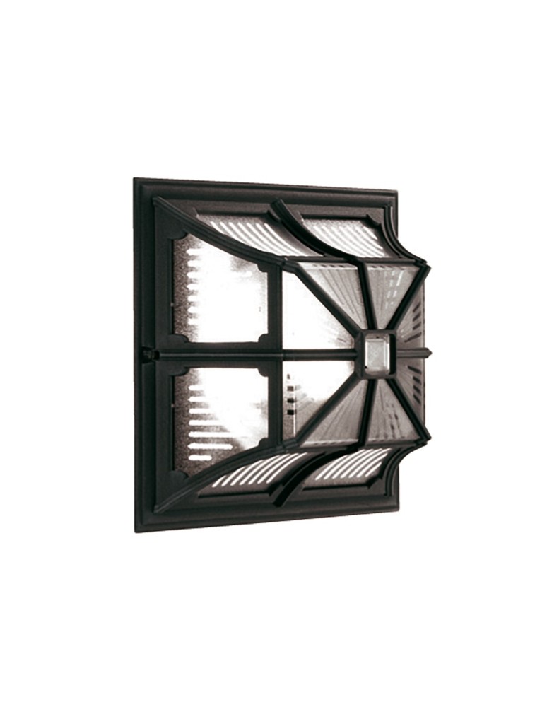 Lampy zewnętrzne sufitowe - Elstead CHAPEL Plafon E27 1x100W IP44 Czarny CP12-BLACK - produkt kolory-swiatla.pl 1