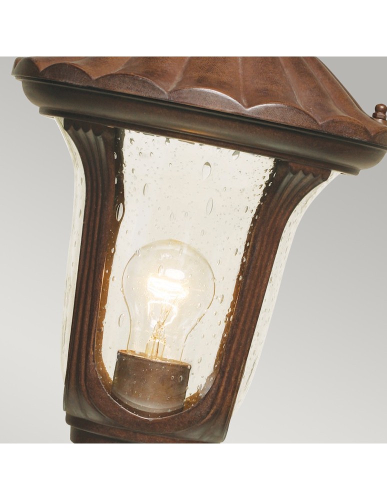 Elstead CHICAGO Stojąca Zewnętrzna E27 1x100W IP44 Brązowy CC3-S