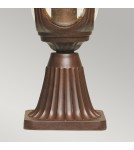Lampy ogrodowe stojące - Elstead CHICAGO Stojąca Zewnętrzna E27 1x100W IP44 Brązowy CC3-S - product 4