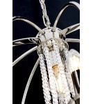 Żyrandole - Elstead CASSIE Żyrandol E14+E27 3x60W+1x60W Nikiel CASSIE4 - product 4