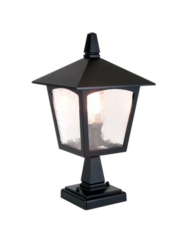 Elstead YORK Stojąca Zewnętrzna E27 1x100W IP43 Czarny BL7-BLACK