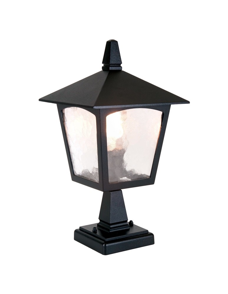 Lampy ogrodowe stojące - Elstead YORK Stojąca Zewnętrzna E27 1x100W IP43 Czarny BL7-BLACK - produkt kolory-swiatla.pl 1