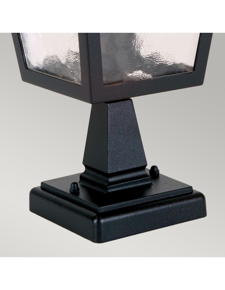 Lampy ogrodowe stojące - Elstead YORK Stojąca Zewnętrzna E27 1x100W IP43 Czarny BL7-BLACK - produkt kolory-swiatla.pl 3
