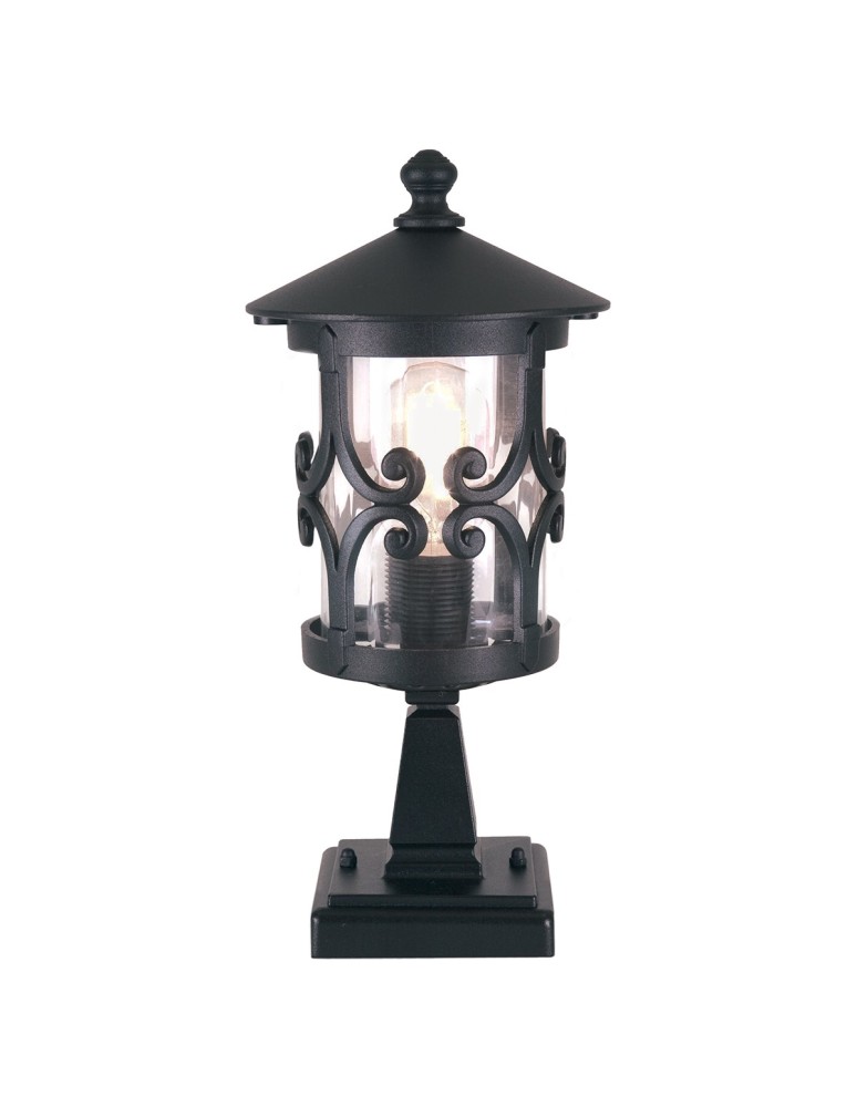 Lampy ogrodowe stojące - Elstead HEREFORD Stojąca Zewnętrzna E27 1x100W Czarny BL12-BLACK - produkt kolory-swiatla.pl 1