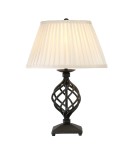 Lampy stołowe z abażurem - Elstead BELFRY Lampa Stołowa E27 1x60W Czarny BELFRY-TL - product 1