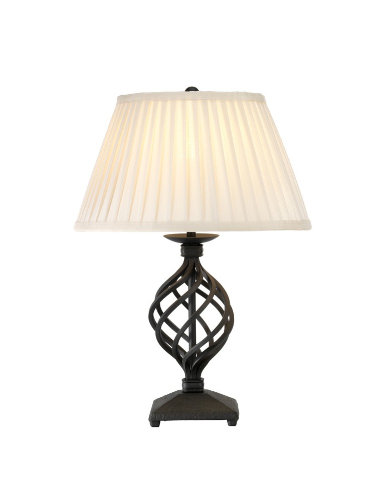 Lampy stołowe z abażurem - Elstead BELFRY Lampa Stołowa E27 1x60W Czarny BELFRY-TL - produkt kolory-swiatla.pl 1