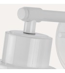 Kinkiety łazienkowe - Elstead MORVAH Kinkiet E27 1x60W IP44 Biały BATH-MORVAH1-W - product 3