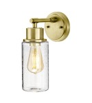 Kinkiety łazienkowe - Elstead MORVAH Kinkiet E27 1x60W IP44 Mosiądz BATH-MORVAH1-BB - product 1
