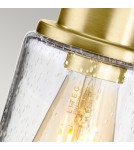 Kinkiety łazienkowe - Elstead MORVAH Kinkiet E27 1x60W IP44 Mosiądz BATH-MORVAH1-BB - product 5