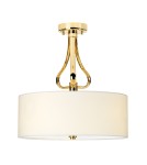 Lampy wiszące - Elstead FALMOUTH Wisząca G9 3x3W IP44 Złoty BATH-FALMOUTH-SF-FG - product 1