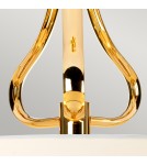 Lampy wiszące - Elstead FALMOUTH Wisząca G9 3x3W IP44 Złoty BATH-FALMOUTH-SF-FG - product 3