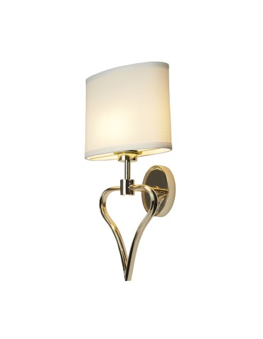 Elstead FALMOUTH Kinkiet G9+ LED1x3W+1x1W Złoty BATH-FALMOUTH-FG