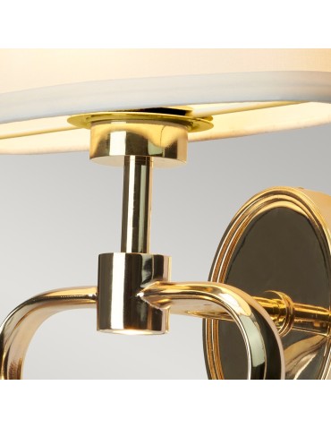 Elstead FALMOUTH Kinkiet G9+ LED1x3W+1x1W Złoty BATH-FALMOUTH-FG - produkt 2