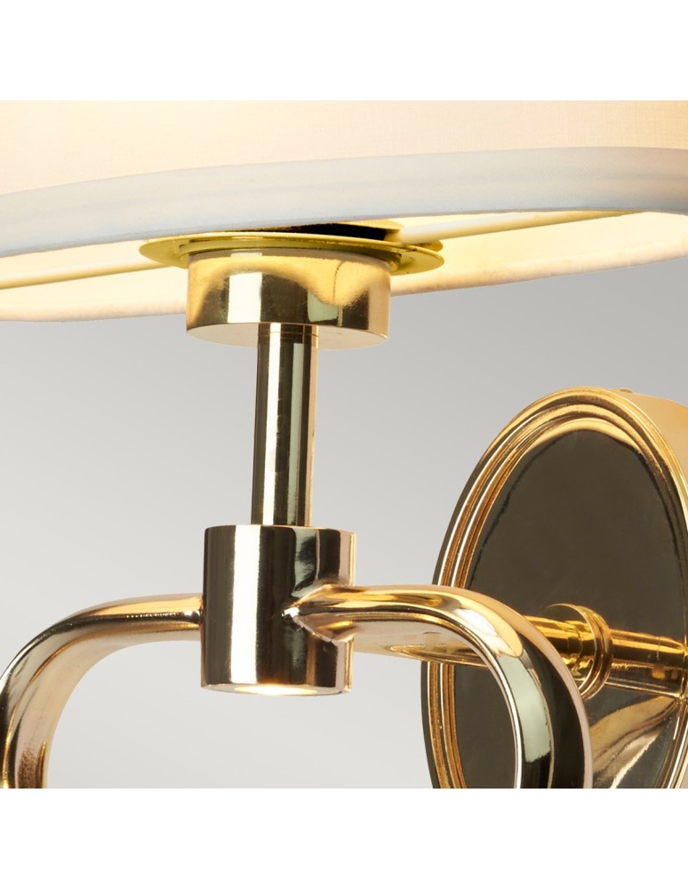 Elstead FALMOUTH Kinkiet G9+ LED1x3W+1x1W Złoty BATH-FALMOUTH-FG