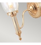 Kinkiety łazienkowe - Elstead CARROLL Kinkiet G9 1x3.5W IP44 Różowe Złoto BATH-CARROLL2-RG - product 2