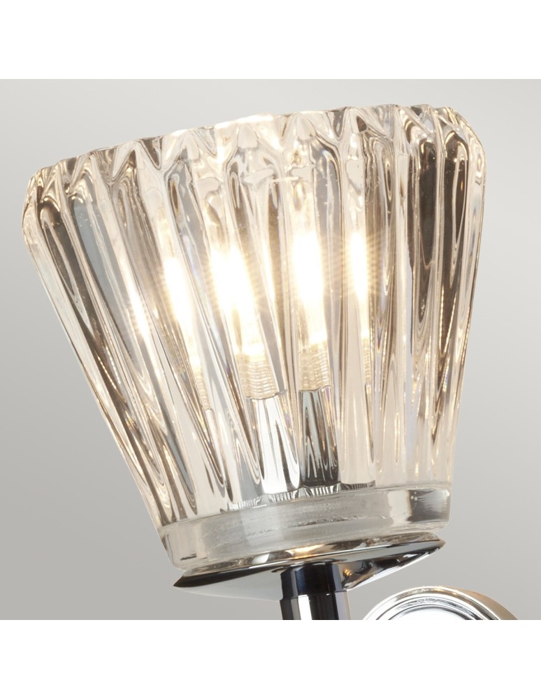 Elstead AGATHA Kinkiet G9+ LED1x3W+1x1W IP44 Chrom BATH-AGATHA-PC