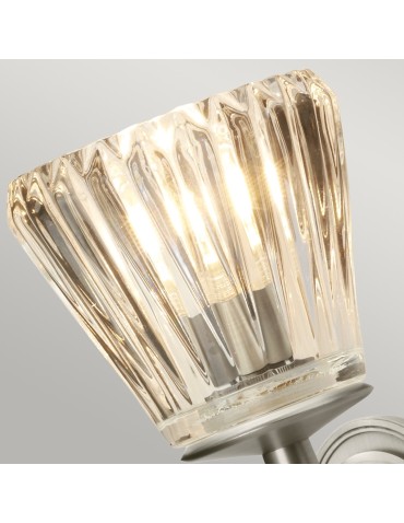 Elstead AGATHA Kinkiet G9+ LED1x3W+1x1W IP44 Nikiel BATH-AGATHA-BN - produkt 2
